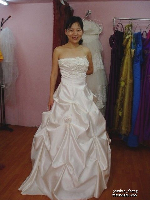 中式婚纱 白色(3)