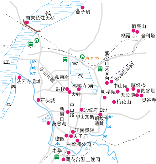 《琉璃》2010年4月——南京/扬州/镇江攻略地图,南京大学,长江大桥图片