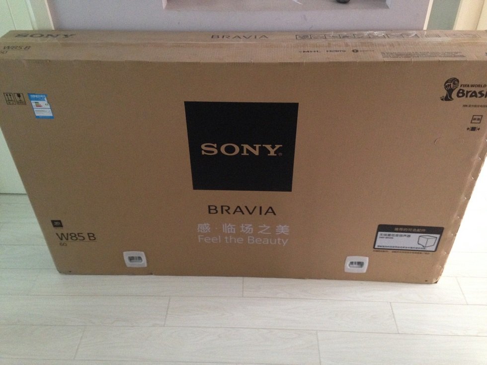 转让全新未拆封SONY KDL-60W850B 60寸3D